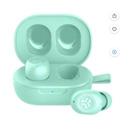  JLab JBuds Mini True Wireless Earbuds, Mint, Bluetooth Multipoint, Be Aware, IP55, 3 EQ Modes, Clear Calls