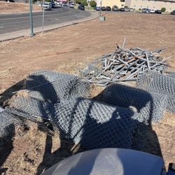 Chain Link Fence 4’ X 80’