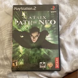 Matrix Path Of Neo Ps2