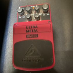 Ultra Metal Distortion Pedal