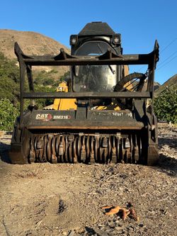 Land clearing mulching