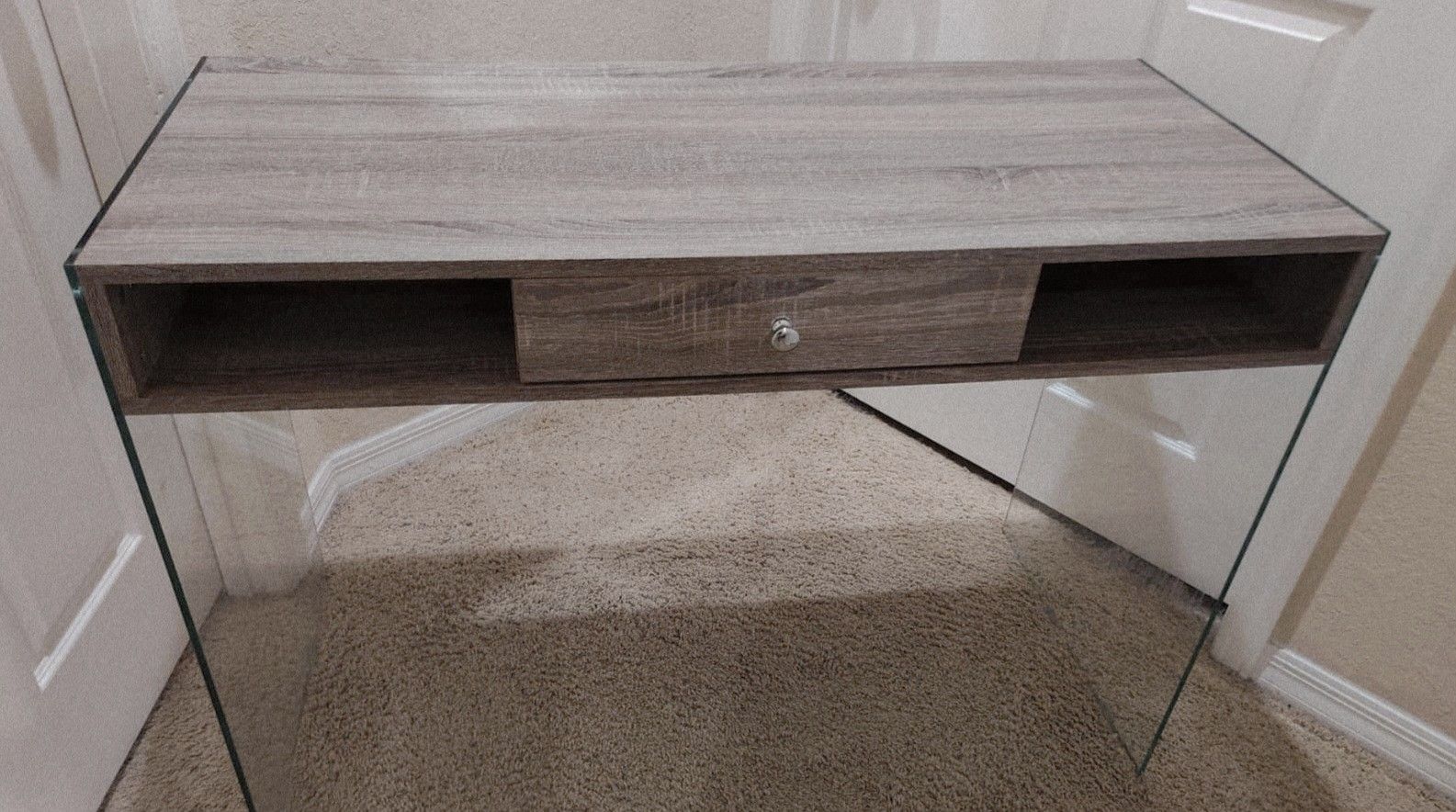 Glass Desk