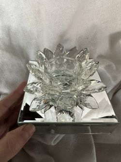 Mirrored Candle Tea Light Holder