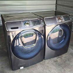 Smart Washer And Dryer Set 