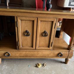 Console Table Buffet Home Decor Vintage Furniture Wood Piece 42x17x27”