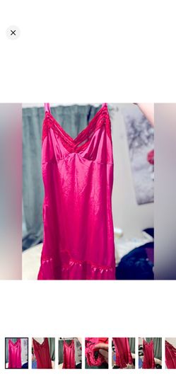 Victoria’s Secret Pink Satin Slip Dress