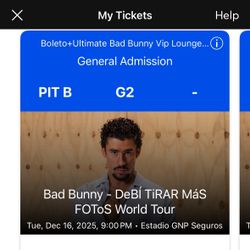 BAD BUNNY DEBI TIRAR MAS FOTOS TOUR