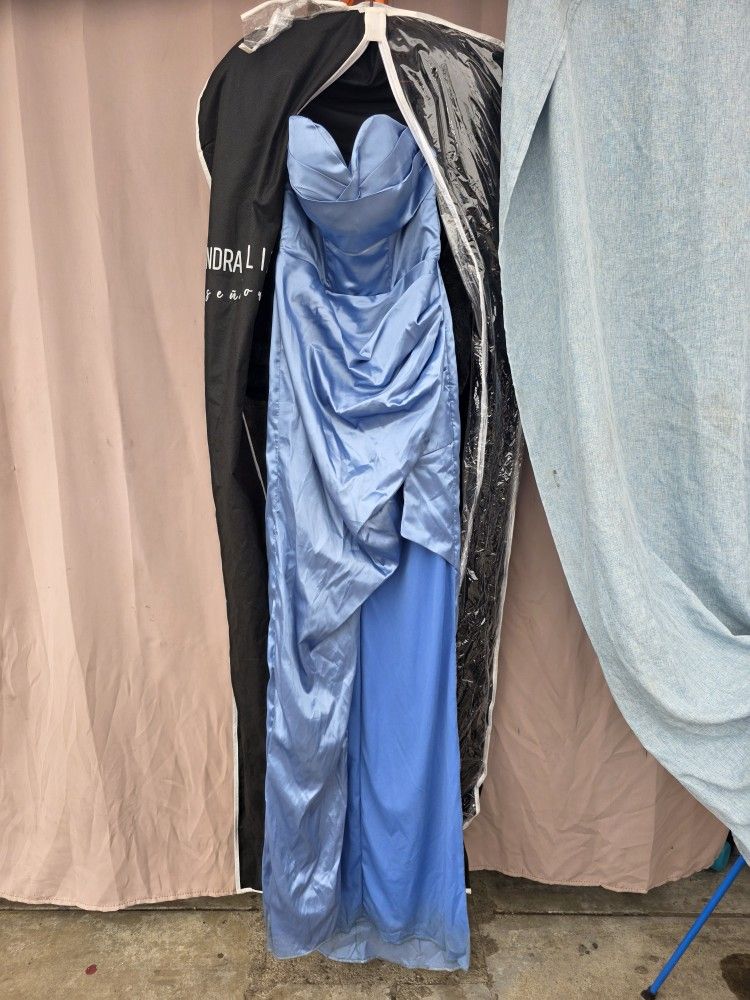 Dusty Blue Bridesmaid Dress