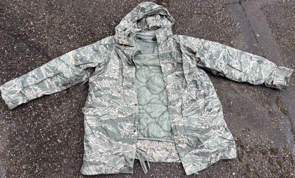 Military Surplus Insulated Rain Parka
