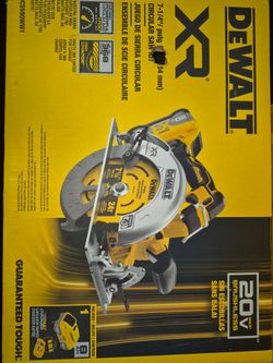 DEWALT XR 20V 7-1/4" Circular Saw Kit