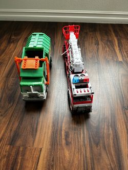 Garbage Truck And Fire Truck 