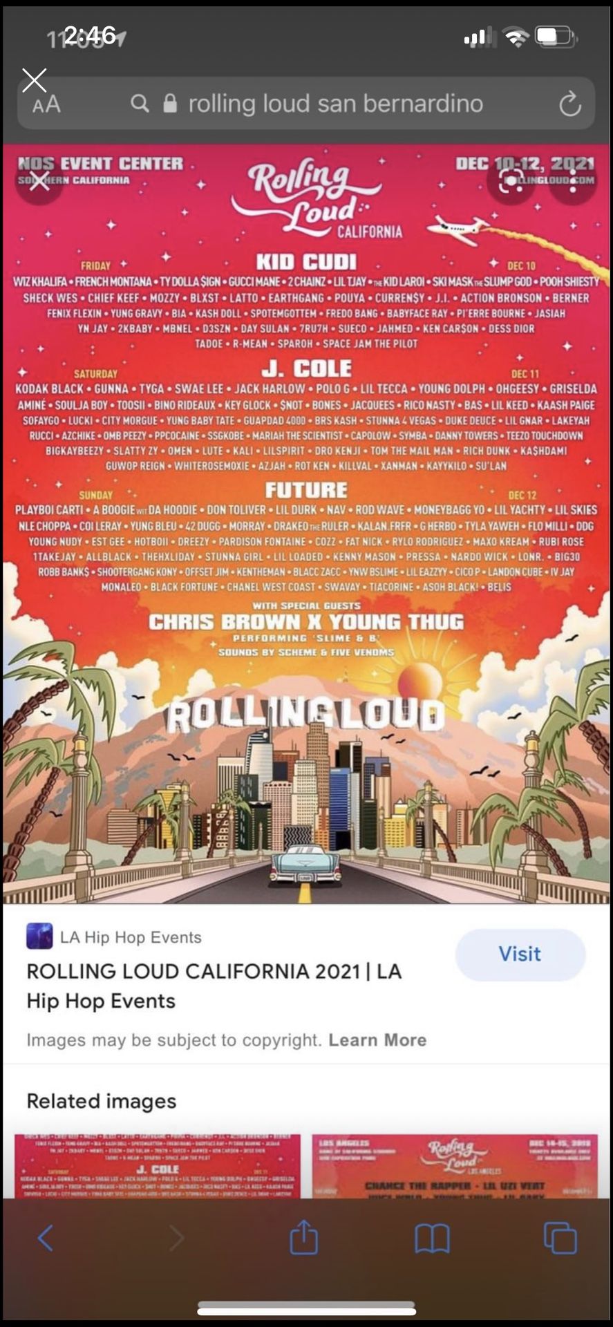 Rolling Loud 3 Day Tickets