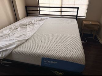 Moving Sale - Casper Mattress, sofa, and adjustable table