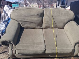 Two suede couches 50 bucks