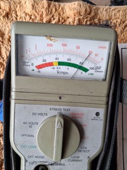 Tempo side kick cable ,phone tester
