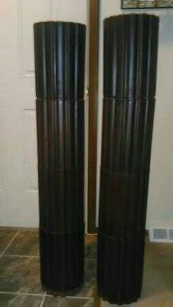 (8) stackable snap together columns* indoor/outdoor use*