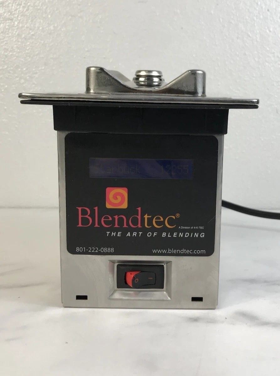 2 Blendtec ICB3 Commercial Smoothie Blender & Stainless Cart