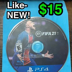 ⚽ FIFA 21 PS4 – $15 (Like New) Playstation 4