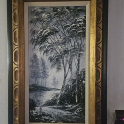 Signed Original Acrylic Painting