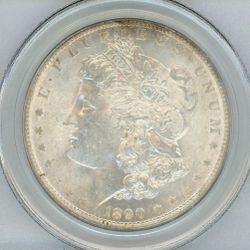 1890 MORGAN SILVER DOLLAR $1