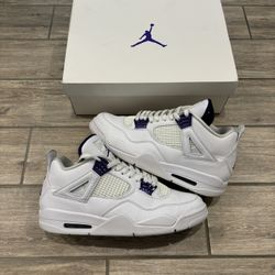 Jordan 4 Metallic Purple - Size 13 Men’s 