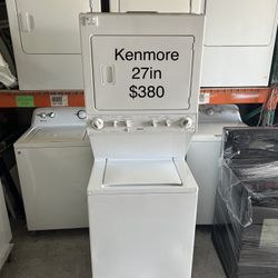 Kenmore Stackable Washer Dryer