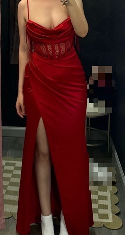 Red dress