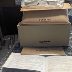 Burberry Men Sunglasses Black Grey Gold Mirrored Shield BE4291 NEW