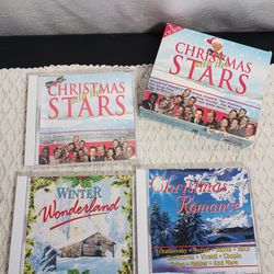 Christmas With The Stars 3 CD Box Set  Boone Frank Sinatra Bing Crosby Mozart 
