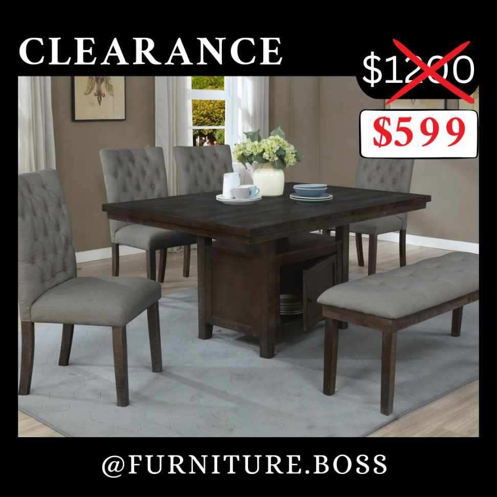 Dining Table Set Table & Chairs CLEARANCE SALE!