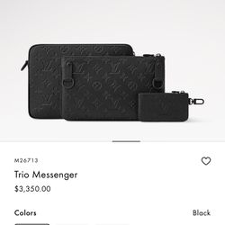Trio Messenger Bag 