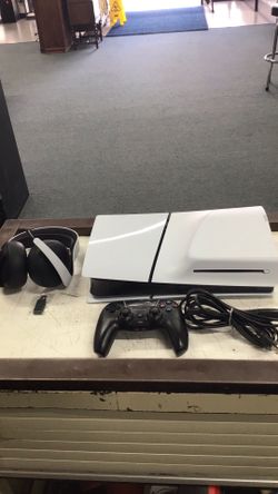 Sony PS5 Slim Disc Edition CFI-2015 includes PlayStation Headphones -Controller & Cables