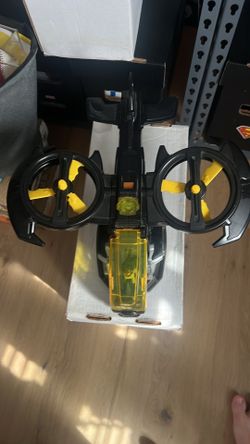 Fisher price Batman batcopter with pilot figure