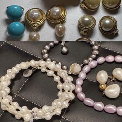 Pearl Jewelry Set
