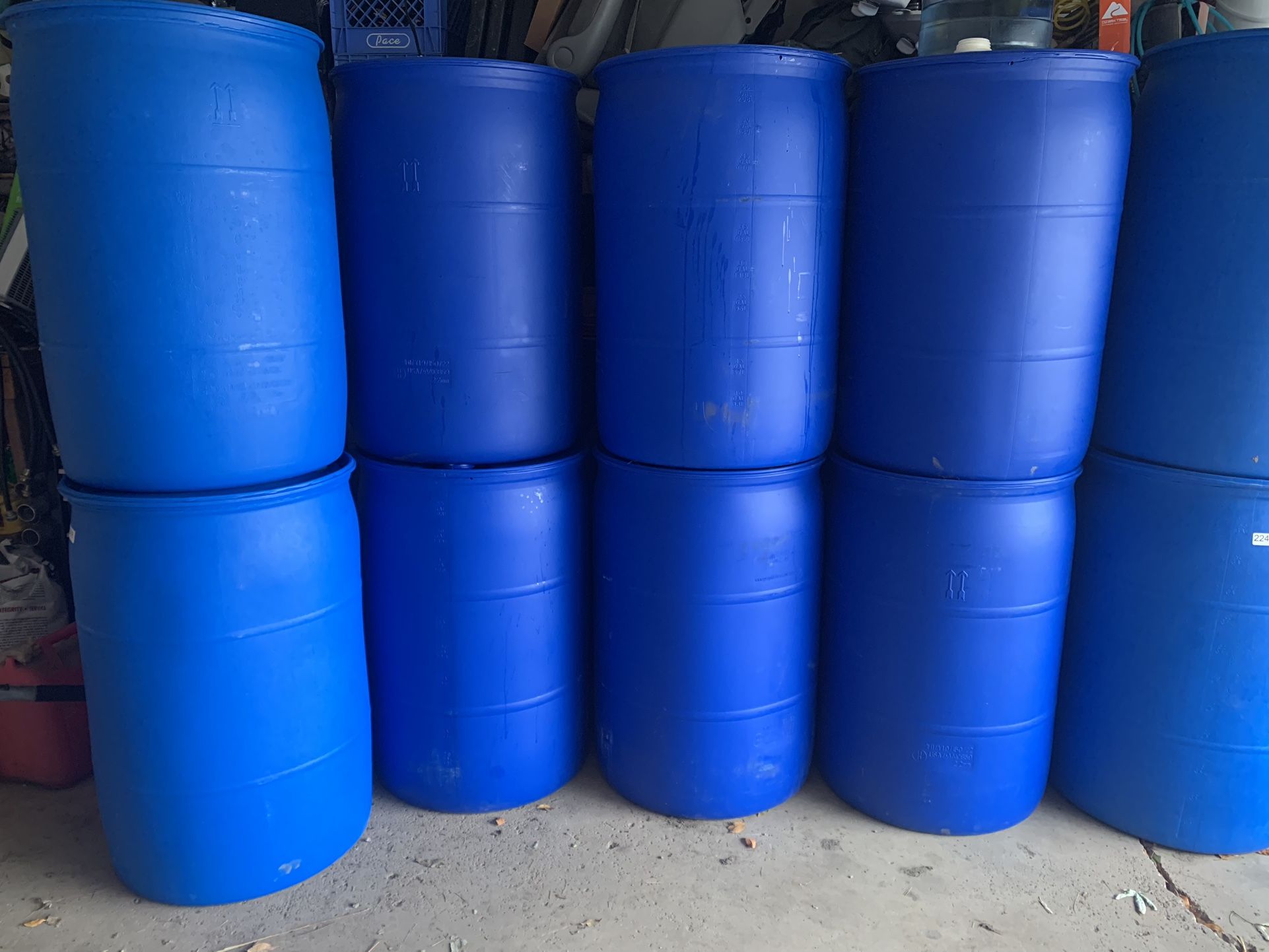 55 Gallon Food Grade Drums HDPE2 for Sale in Noblesville, IN OfferUp