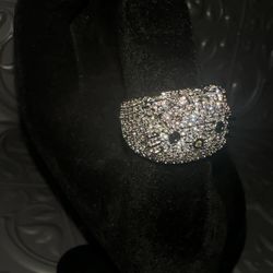 18 k Gold Plated Hello Kitty Ring 