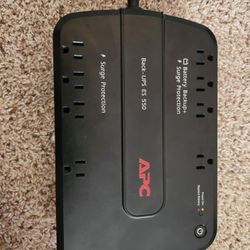 APS BACK UPs ES 550 Battery backup & surge protector 