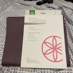 Gaim Foldable Super Compact Yoga Mat 2MM Brand New