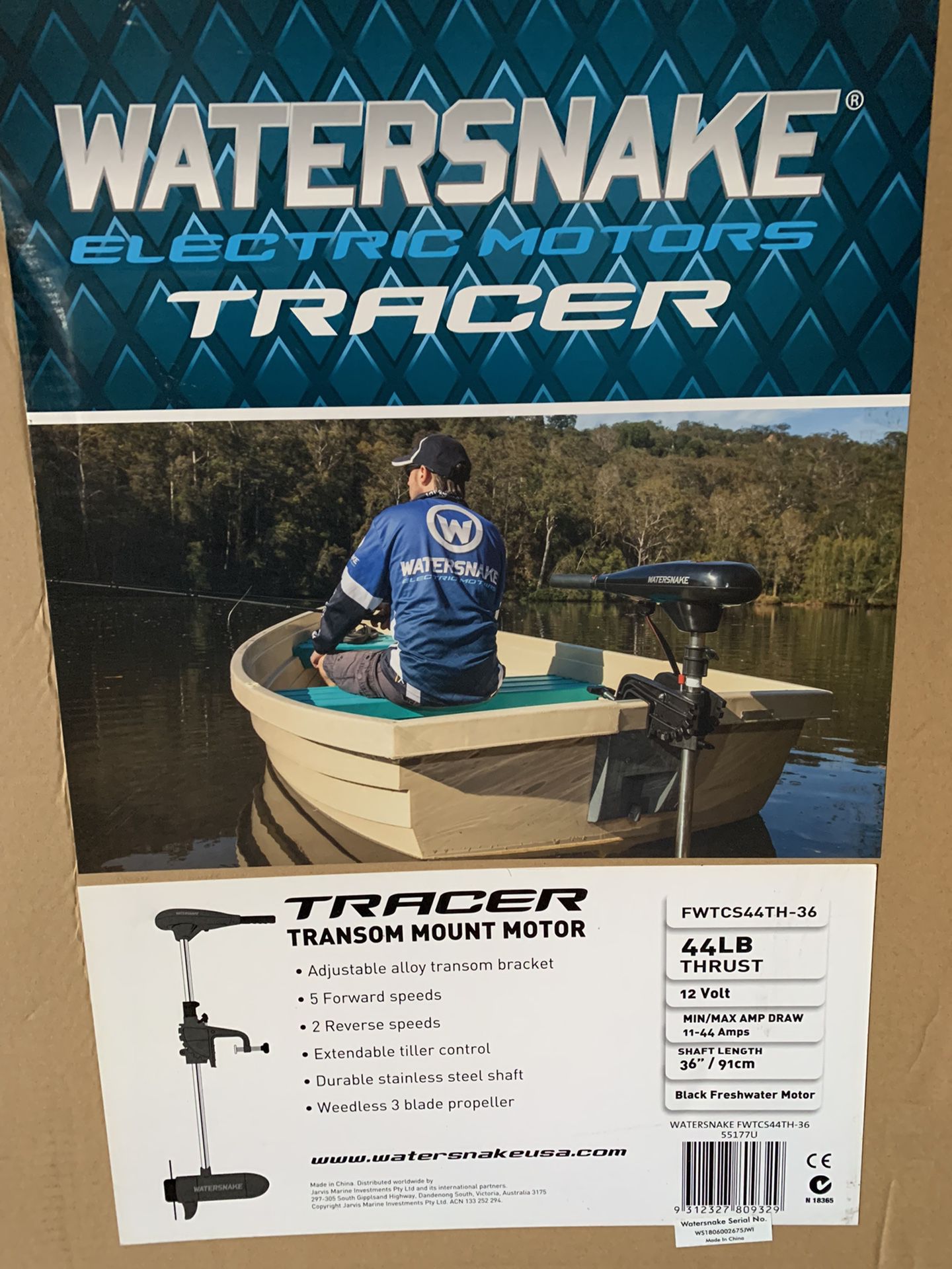 Watersnake Electric Motor Tracer