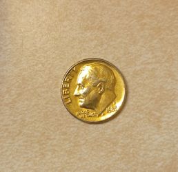 1983 D Gold Dime