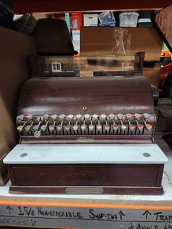 Vintage cash register