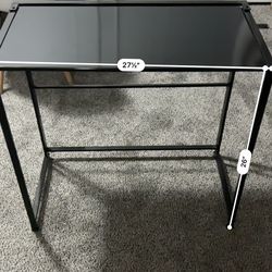 Small Black Desk
