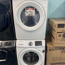 Samsung Front Load Washer And Dryer Set 20% Off Discount 