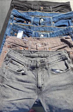 Mens/boys Levi jeans (8 pairs)
