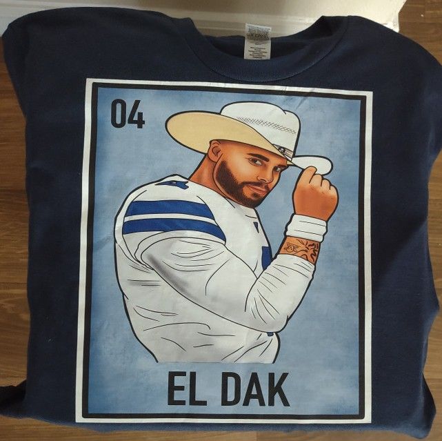 EL Dak -Prescott Cowboy Hat T-shirt