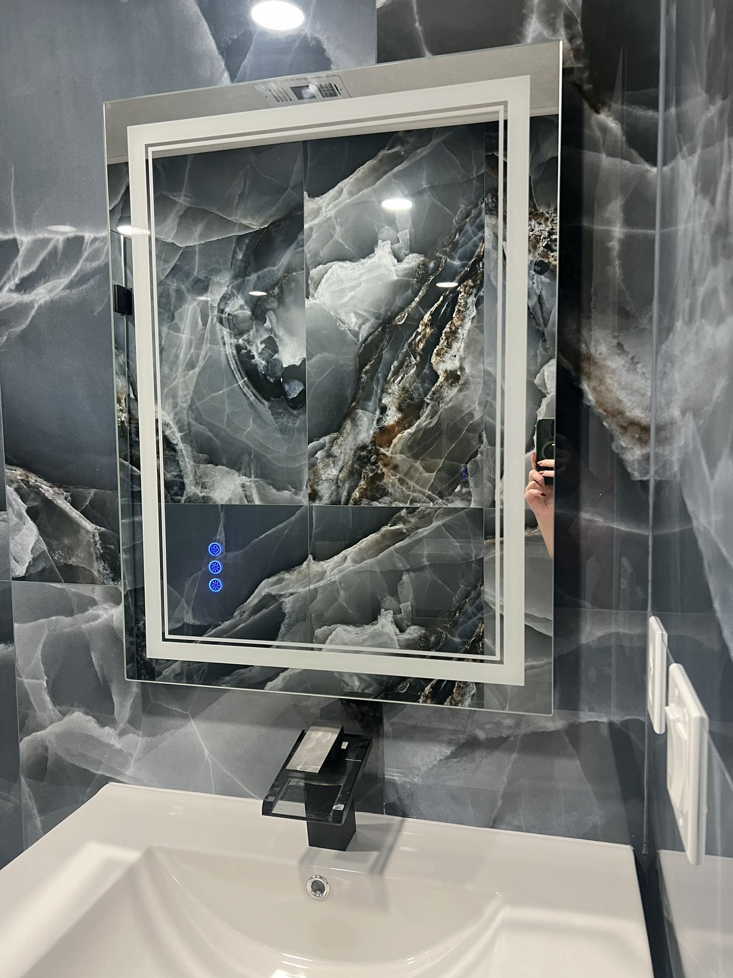 espejo nuevo en su caja