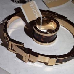 Beautiful Michael Kors Bracelet & Ring size 6