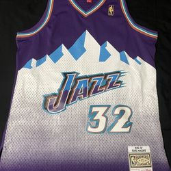 Karl Malone Swingman Jersey 