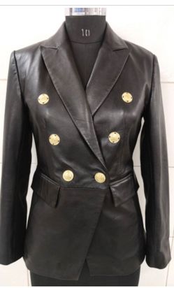 Women Real Leather Jacket