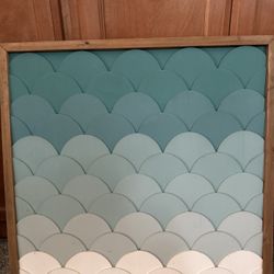 Mermaid Inspired Framed decor 